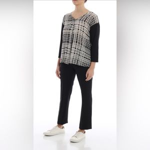 Weekend Max Mara High Waisted Capri FITW219 Stretch US Size 4 Ankle Length Flare